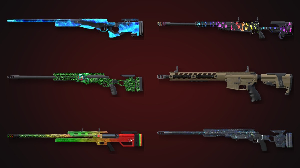 Custom weapon skins