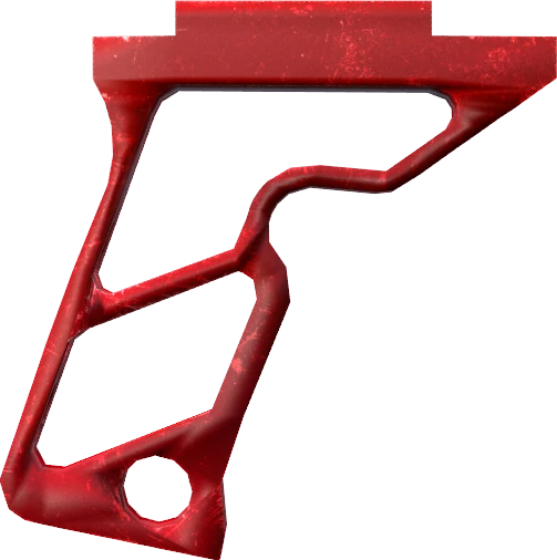 Skeleton Grip Red
