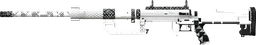 CheyTac M200 Intervention ProjectWeapons M200 nyL White